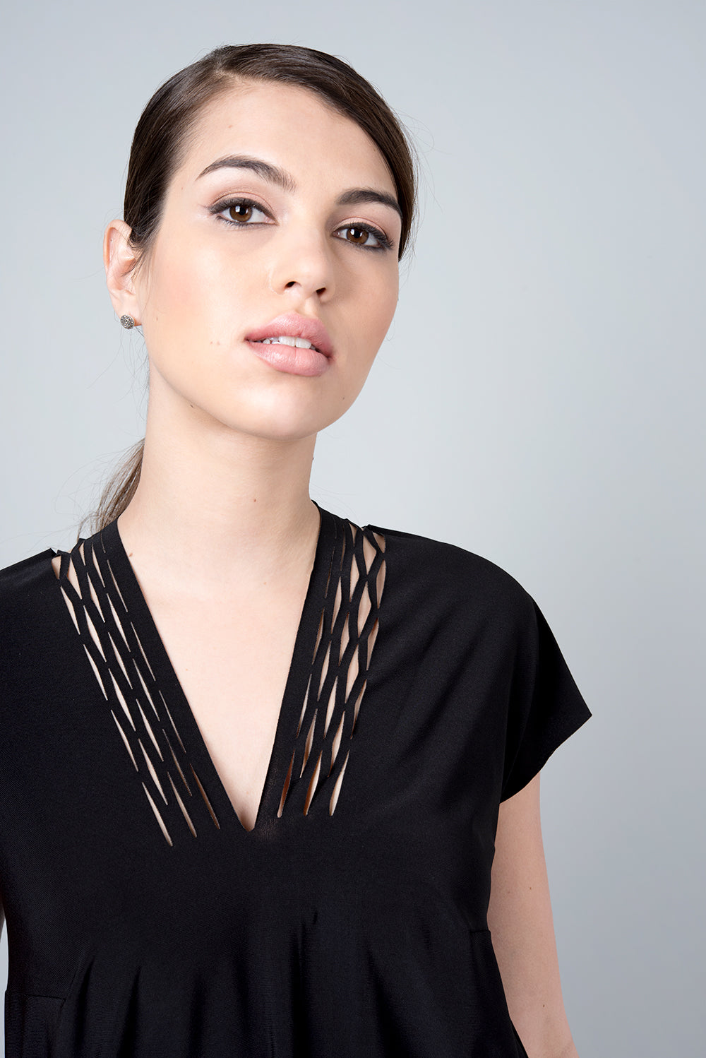 2 in 1 shirt - contact shirt - black beta shirt