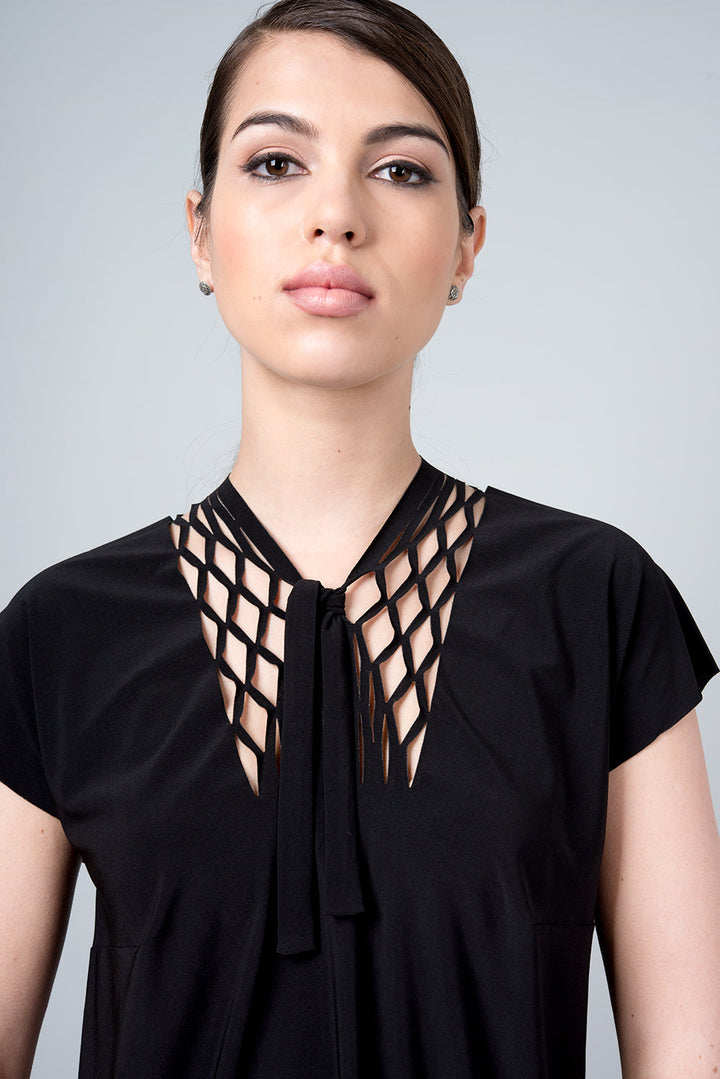 2 in 1 shirt - contact shirt - black beta shirt