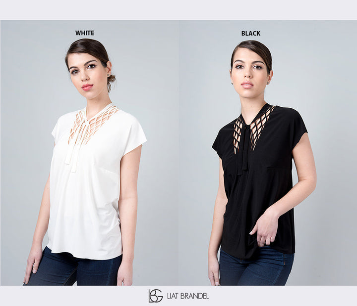 2 in 1 shirt - contact shirt - black beta shirt