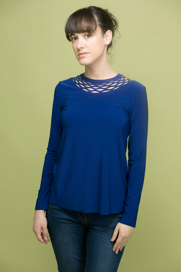 Theta long sleeve shirt - long chain shirt
