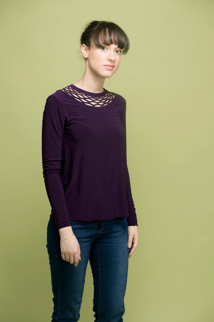 Theta long sleeve shirt - long chain shirt