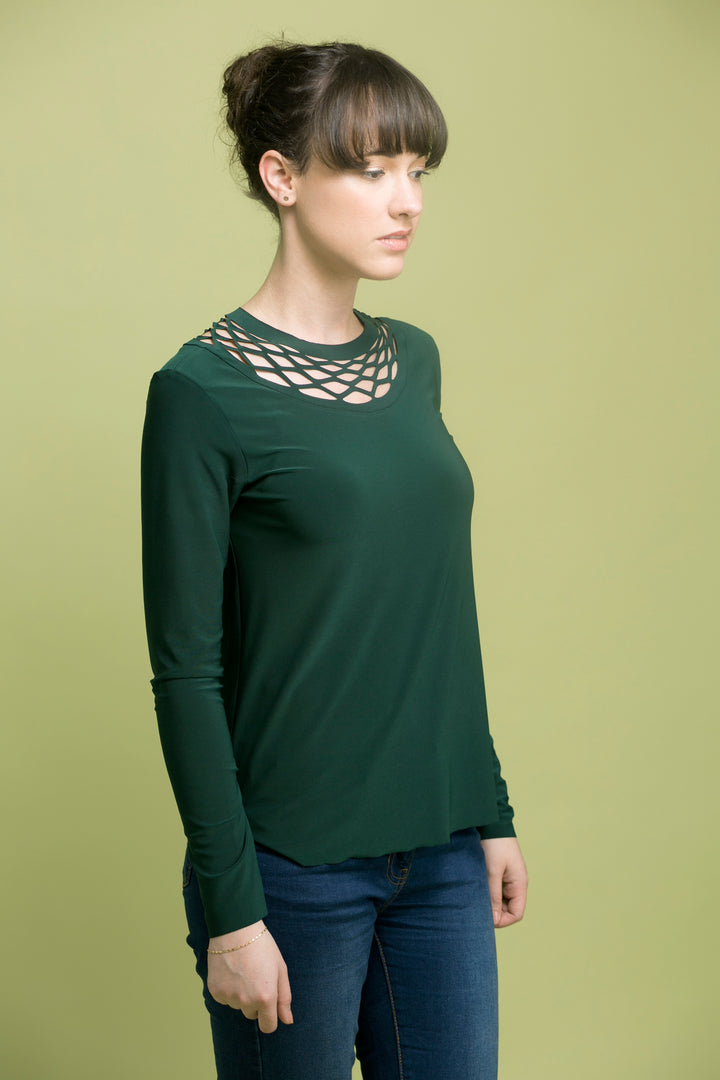 Theta long sleeve shirt - long chain shirt