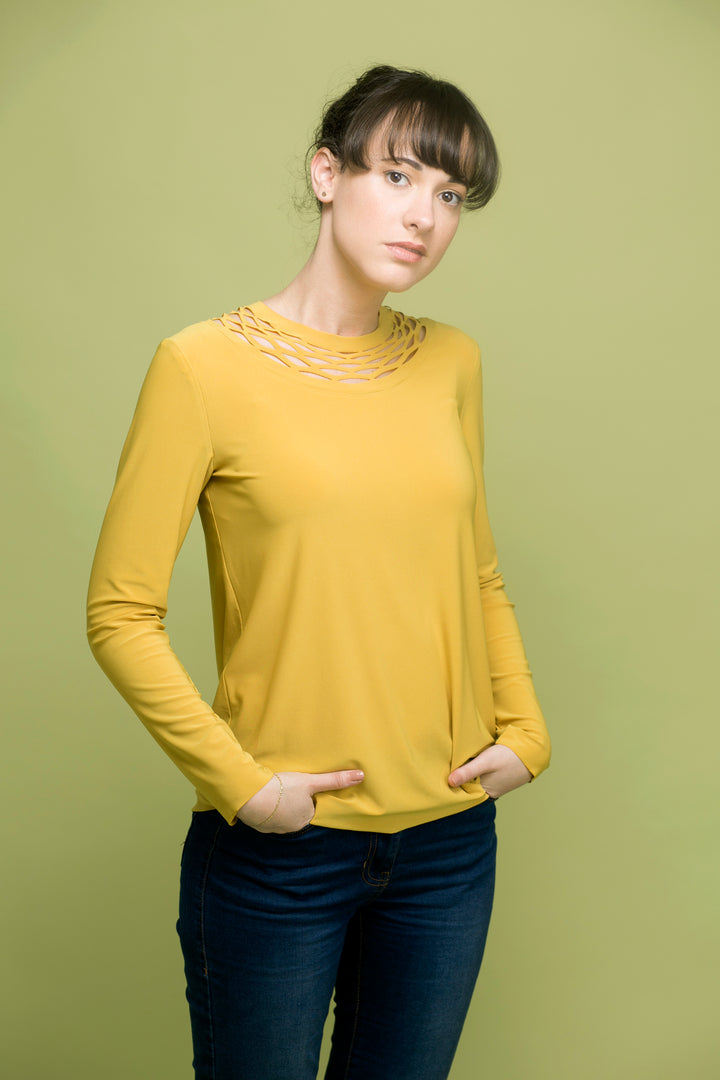 Theta long sleeve shirt - long chain shirt
