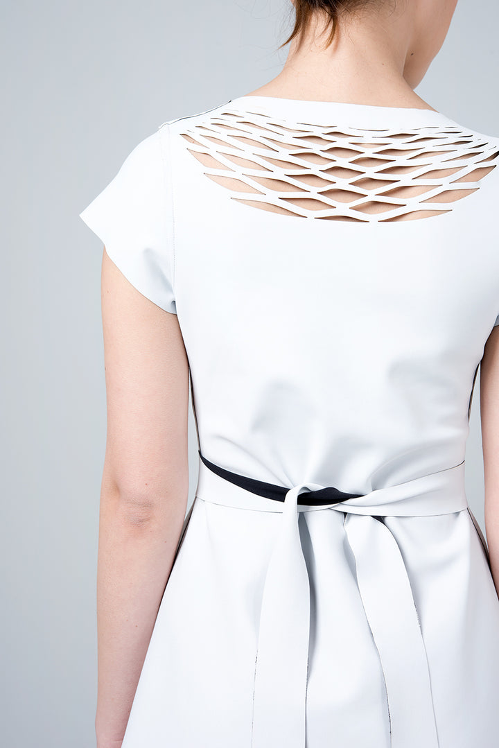 Double sided black and white dress - Omega inside out dress