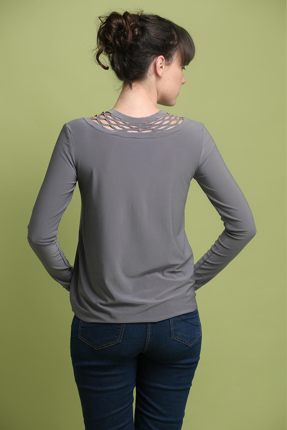 Theta long sleeve shirt - long chain shirt