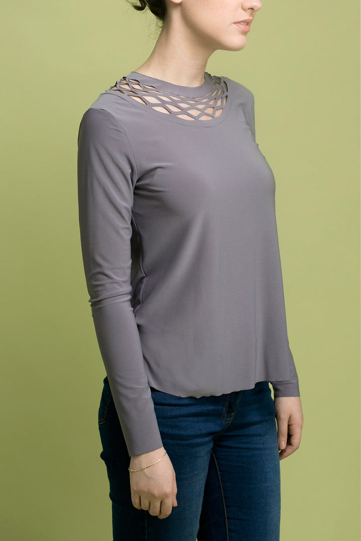 Theta long sleeve shirt - long chain shirt