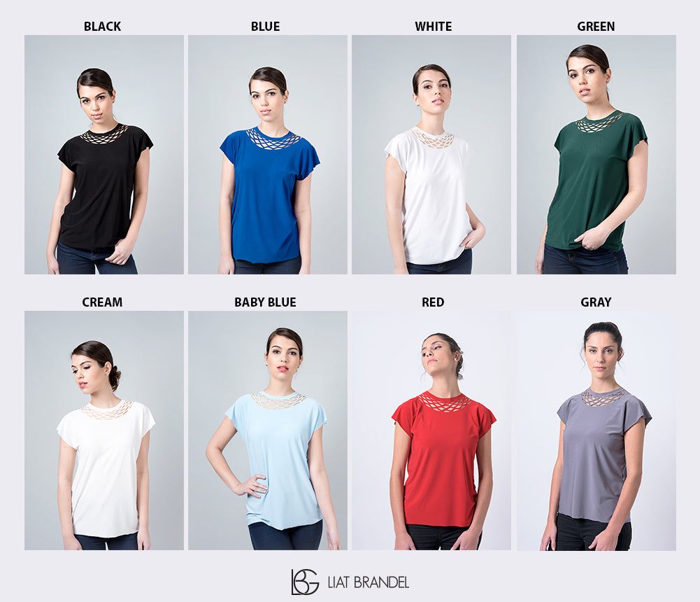 Short sleeve chain shirt - Theta shirt