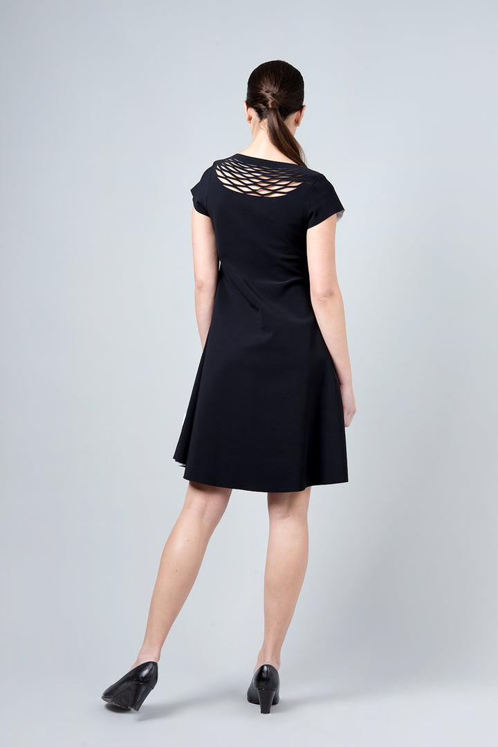 Double sided black and white dress - Omega inside out dress