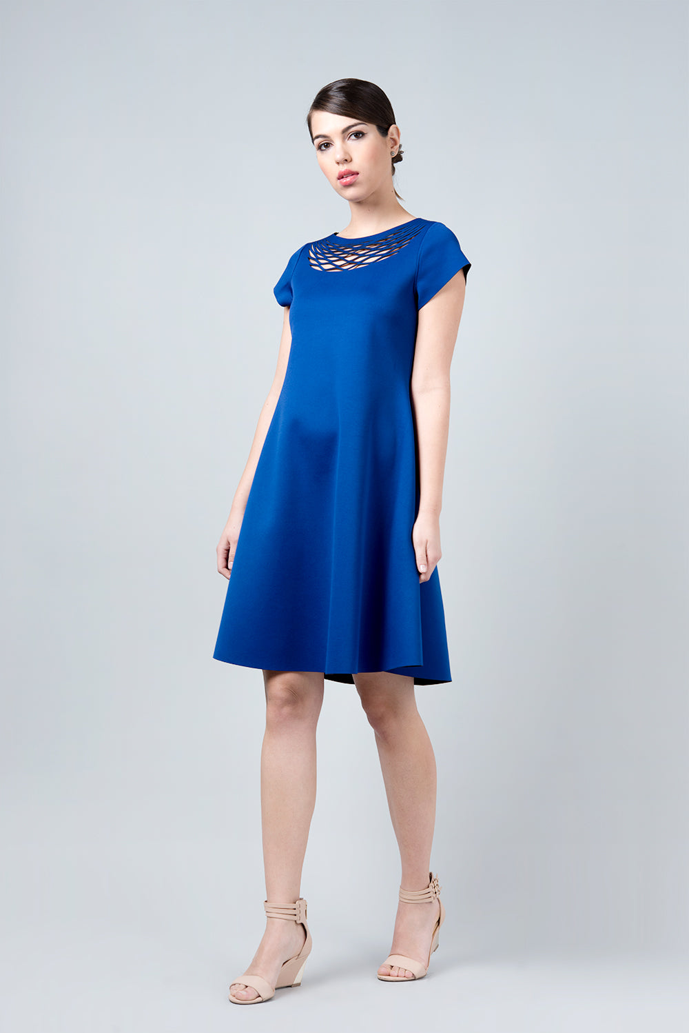 Double sided blue and navy dress - Omega I/O dress