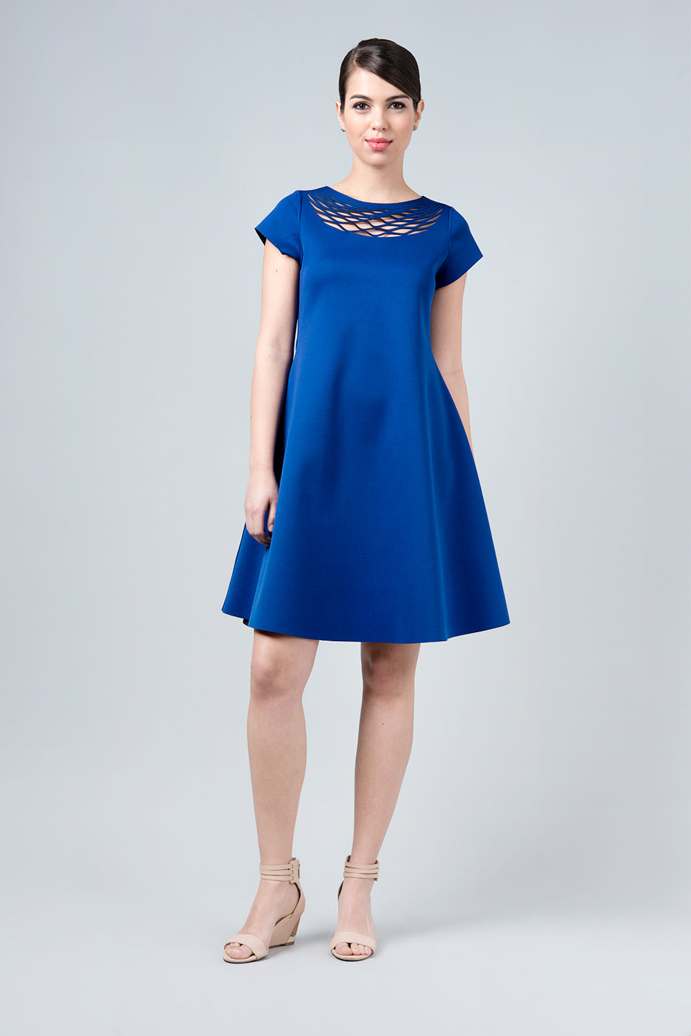 Double sided blue and navy dress - Omega I/O dress