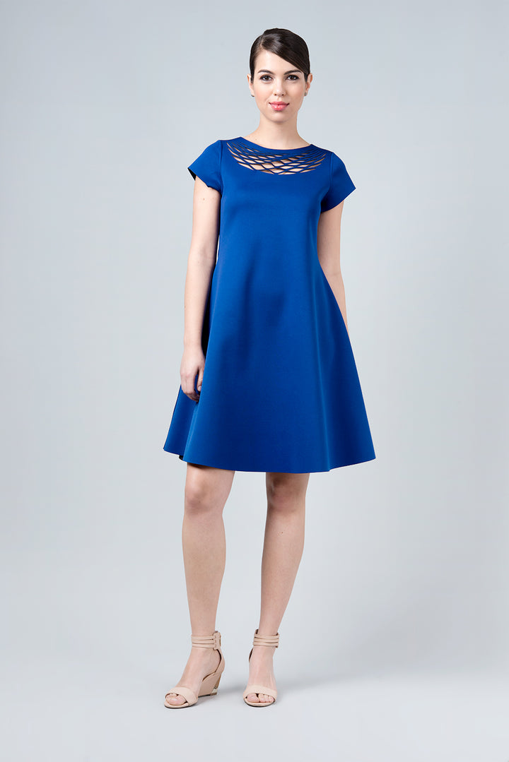 Double sided blue and navy dress - Omega I/O dress