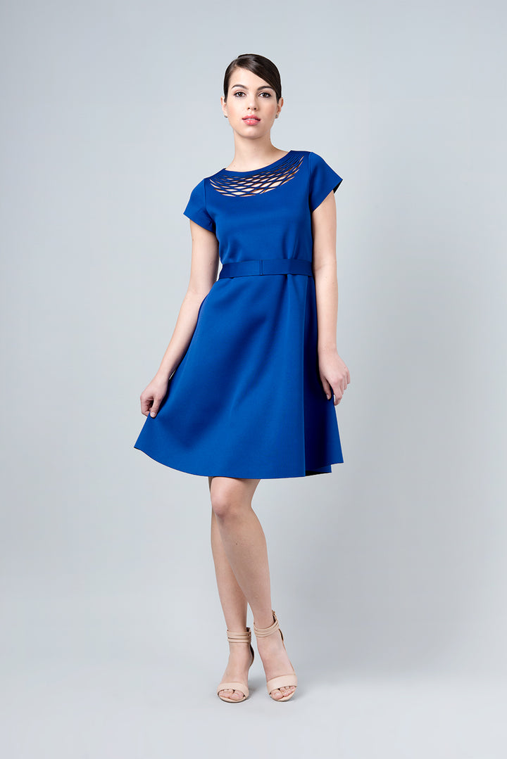 Double sided blue and navy dress - Omega I/O dress