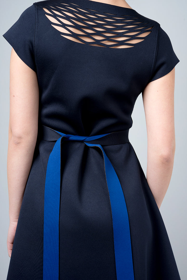 Double sided blue and navy dress - Omega I/O dress