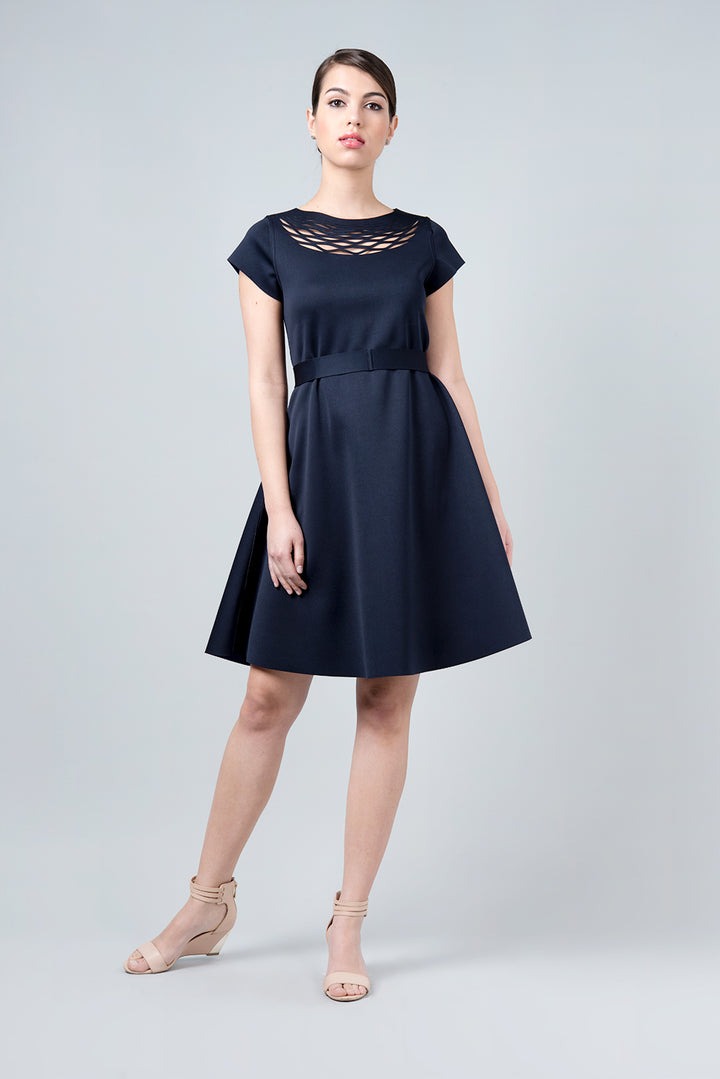 Double sided blue and navy dress - Omega I/O dress