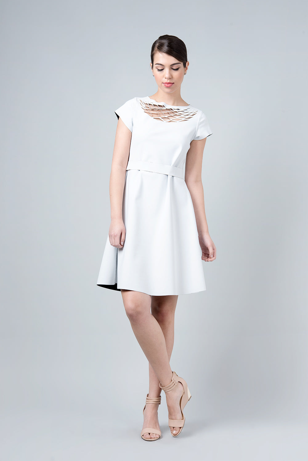 Double sided black and white dress - Omega inside out dress