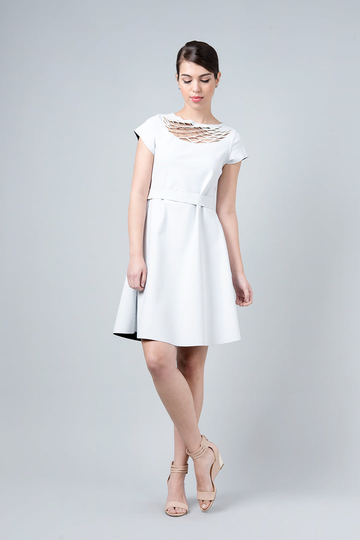 Double sided black and white dress - Omega inside out dress