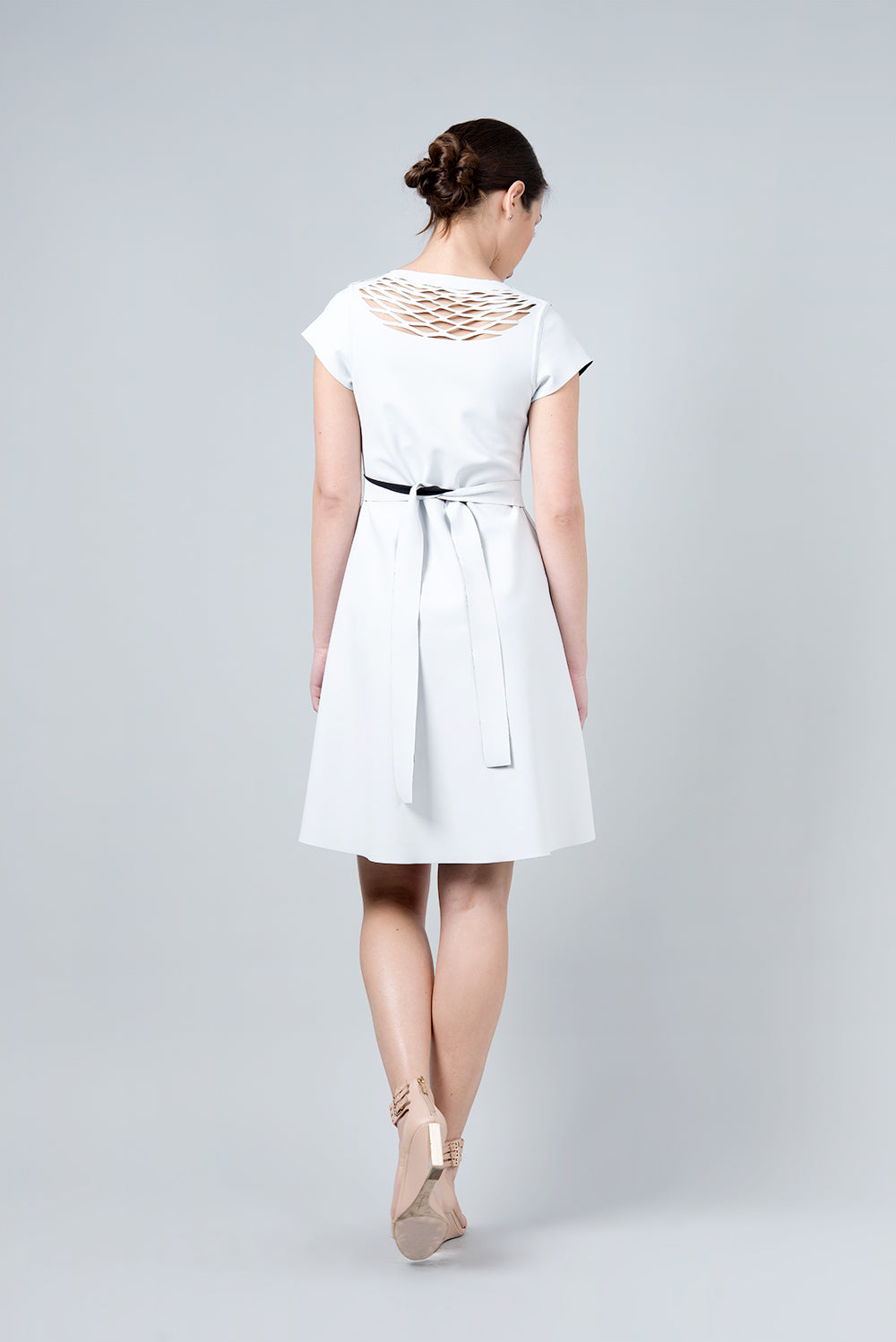 Double sided black and white dress - Omega inside out dress