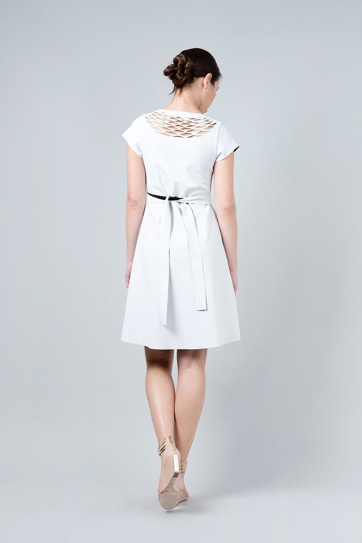 Double sided black and white dress - Omega inside out dress