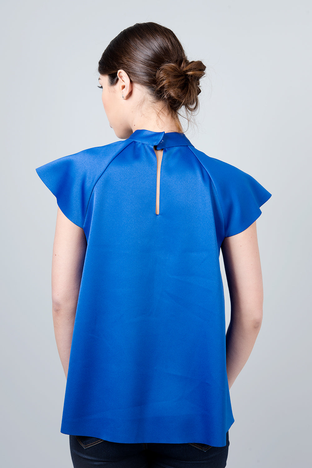 Blue collar shirt - Omicron shirt