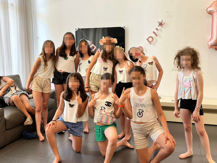 A dream birthday: a fashion design birthday (physical meeting | Tel Aviv), for ages 5+, 2 hours