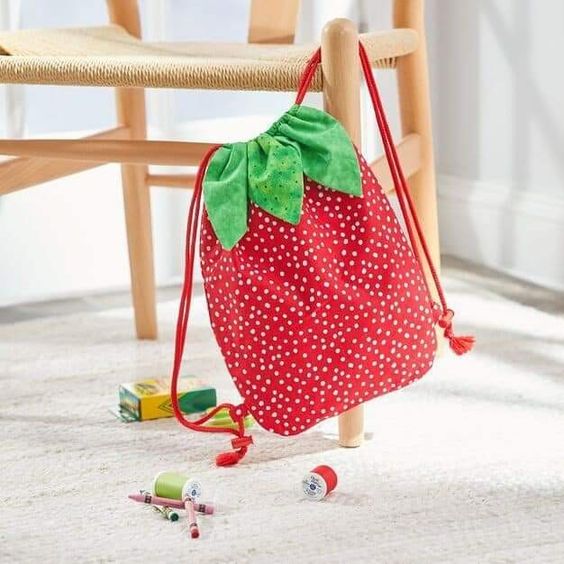Drawstring bag design and sewing workshop (physical meeting | Tel Aviv), for ages 8+, three hours