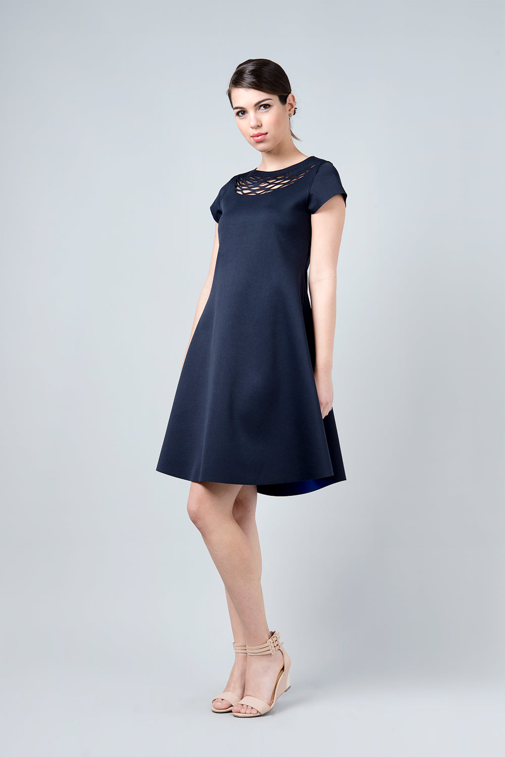 Double sided blue and navy dress - Omega I/O dress